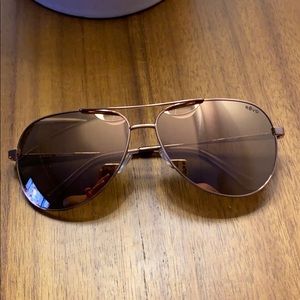 Revo rose gold sunglasses